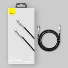 BASEUS Cafule kabel USB-C / USB-C 100W 5A 2m, belo