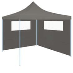 Vidaxl 3070415 Gazebo Sidewall with Windows 6x2 m Anthracite (315304)