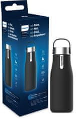 Philips AWP2788BK/10 GoZero UV samočistilna steklenica, 590 ml, črna