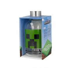 Stor Luksuzna steklena steklenica MINECRAFT 620ml, 00444