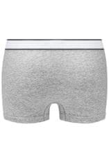 Replay Bokser spodnjice Boxer Style 01/F Seamless Two Lines 2Pcs Box - Black/Grey Melange L