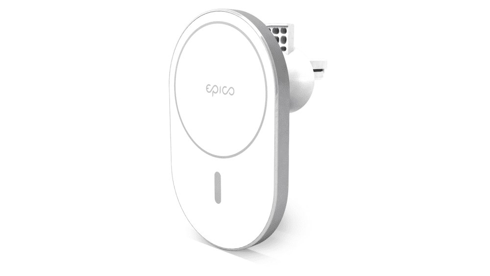 Epico Ellipse Wireless avtomobilski polnilnik (MagSafe compatible), 15W/10W/7, 5W + 18W QC, Space Gray (9915111100037)