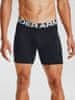 Under Armour Bokser spodnjice UA Charged Cotton 6in 3 Pack-BLK M