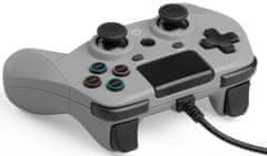 Snakebyte žični gamepad GAME:PAD 4 S GREY (PS4, PS3)