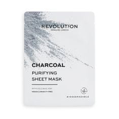 Revolution Skincare (Purifying Charcoal Sheet Mask) črnim premogom (Purifying Charcoal Sheet Mask)