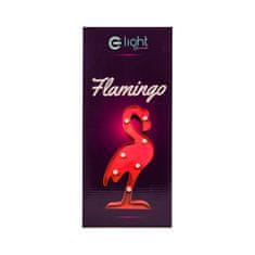 ECOLIGHT LED flamingo na baterije