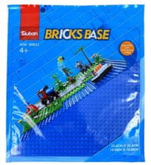 Sluban Bricks Base M38-B0833E Osnovna plošča 32x32 modra