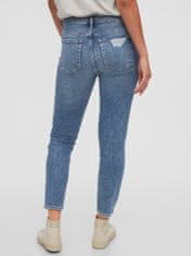 Gap Jeans hlače mid rise distressed true skinny 25REG