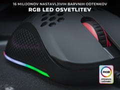 Genesis Krypton 550 gaming miška, RGB, črna - Odprta embalaža