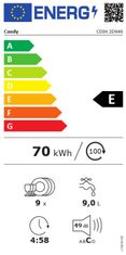 Candy CDIH 2D949 vgradni pomivalni stroj