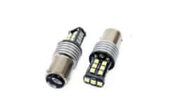 AMIO Avto LED žarnica - sijalka CANBUS 15SMD 2835 7,5W BA15D 1157 (P21/5W) 12V/24V 5000K kos