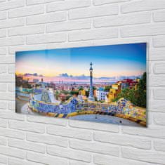 tulup.si Slika na akrilnem steklu Španija panorama mesta 120x60 cm 2 obešalnika