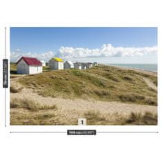 tulup.si Fototapeta Beach dunes Samolepilne 104x70 cm