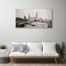 tulup.si Slika na akrilnem steklu London bridge, big ben 100x50 cm 2 obešalnika