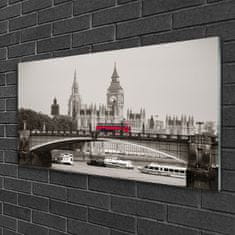 tulup.si Slika na akrilnem steklu London bridge, big ben 100x50 cm 2 obešalnika