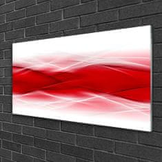 tulup.si Slika na akrilnem steklu Abstract art waves 100x50 cm 2 obešalnika