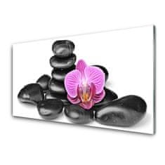 tulup.si Slika na akrilnem steklu Flower stones art 120x60 cm 4 obešalnika