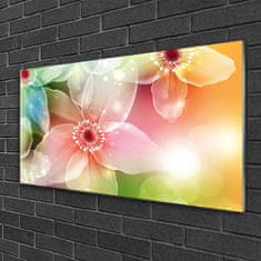 tulup.si Slika na akrilnem steklu Flower rastlin narava art 120x60 cm 4 obešalnika