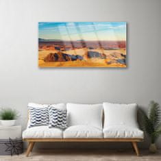 tulup.si Slika na akrilnem steklu Desert sky landscape 100x50 cm 2 obešalnika