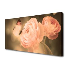 tulup.si Slika na platnu Butterfly roses narava 120x60 cm