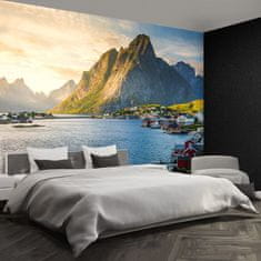 tulup.si Fototapeta Fjord na norveškem Tapeta 208x146 cm