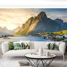 tulup.si Fototapeta Fjord na norveškem Tapeta 208x146 cm