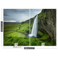 tulup.si Fototapeta Valley falls Tapeta 208x146 cm