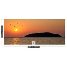 tulup.si Fototapeta Morje sunrise Samolepilne 250x104 cm