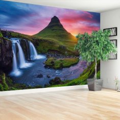 tulup.si Fototapeta Vulkan kirkjufell Tapeta 312x219 cm