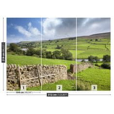 tulup.si Fototapeta Yorkshire dolina Samolepilne 312x219 cm