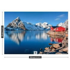 tulup.si Fototapeta Lofoten norveška Tapeta 104x70 cm