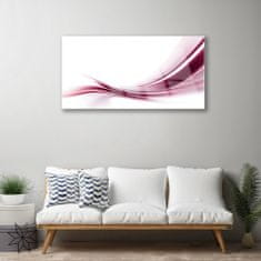 tulup.si Slika na akrilnem steklu Valovi art abstract art 120x60 cm 2 obešalnika