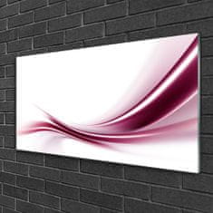 tulup.si Slika na akrilnem steklu Valovi art abstract art 120x60 cm 2 obešalnika