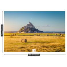 tulup.si Fototapeta Le mont saintmichel Samolepilne 104x70 cm