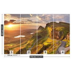 tulup.si Fototapeta Sunrise mountain Samolepilne 416x254 cm