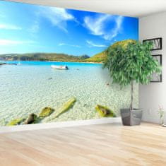 tulup.si Fototapeta Bay beach Samolepilne 250x104 cm