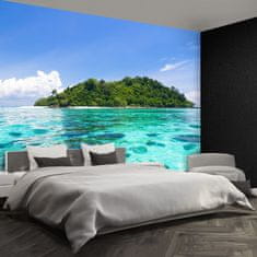 tulup.si Fototapeta Blue paradise island Tapeta 416x254 cm