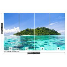 tulup.si Fototapeta Blue paradise island Tapeta 416x254 cm