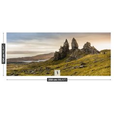 tulup.si Fototapeta The old man of storr Samolepilne 250x104 cm