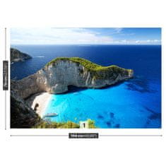 tulup.si Fototapeta Navagio plaža Samolepilne 104x70 cm