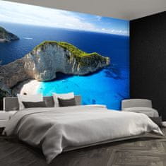 tulup.si Fototapeta Navagio plaža Tapeta 208x146 cm