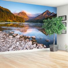 tulup.si Fototapeta Swiss alps Samolepilne 250x104 cm