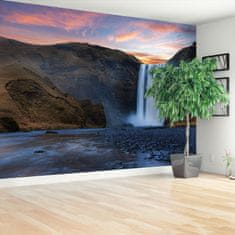 tulup.si Fototapeta Skogafoss slap Tapeta 208x146 cm