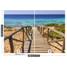 tulup.si Stenska fototapeta Plaže italija Samolepilne 208x146 cm