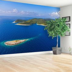 tulup.si Fototapeta Otok hrvaška Samolepilne 208x146 cm