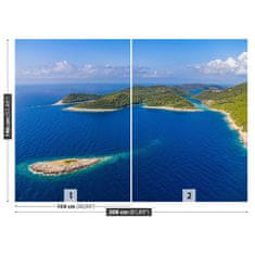 tulup.si Fototapeta Otok hrvaška Samolepilne 208x146 cm