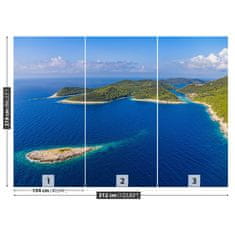 tulup.si Fototapeta Otok hrvaška Tapeta 312x219 cm