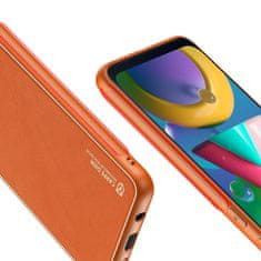 Dux Ducis Yolo usnje ovitek za Samsung Galaxy M30s, oranžna