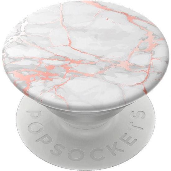PopSockets PopGrip držalo / stojalo, Rose Gold Lutz Marble