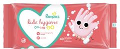 Pampers On-The-Go otroški čistilni robčki, 9 pakiranj = 360 kosov